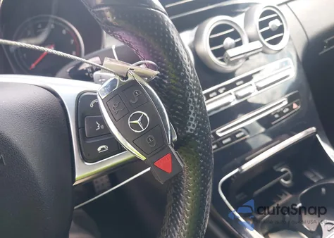 2015 Mercedes-Benz C 300 Sport from USA, damaged, VIN 55SWF4JBXFU064636